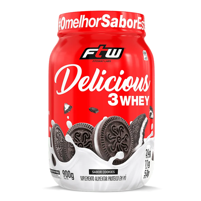 FTW - Delicious 3Whey Cookies 900g