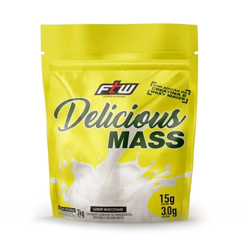 FTW - Hipercalórico Delicious Mass Wheyzinho 3kg